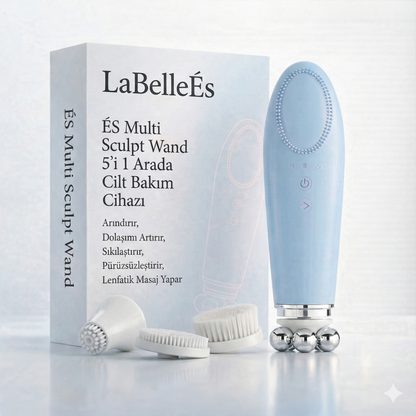 ÉS Multi Sculpt Wand – 5’i 1 Arada Cilt Bakım Cihazı