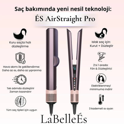 ÉS AirStraight™ Pro Saç Düzleştirici LaBelleÉs