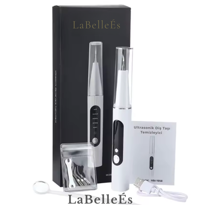 جهاز إزالة الجير بالموجات فوق الصوتية SmilePro™ من LaBelleÉs - جهاز عناية احترافي مزود بخمسة أوضاع إضاءة LED