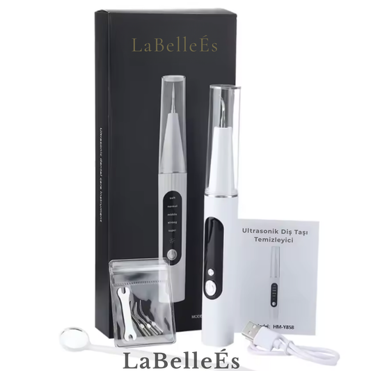 جهاز إزالة الجير بالموجات فوق الصوتية SmilePro™ من LaBelleÉs - جهاز عناية احترافي مزود بخمسة أوضاع إضاءة LED