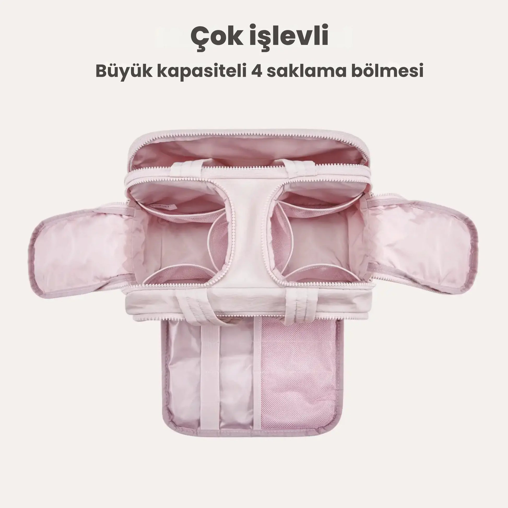 Belle MultiBag | 4’ü 1 Arada Seyahat & Bakım Çantası LaBelleÉs